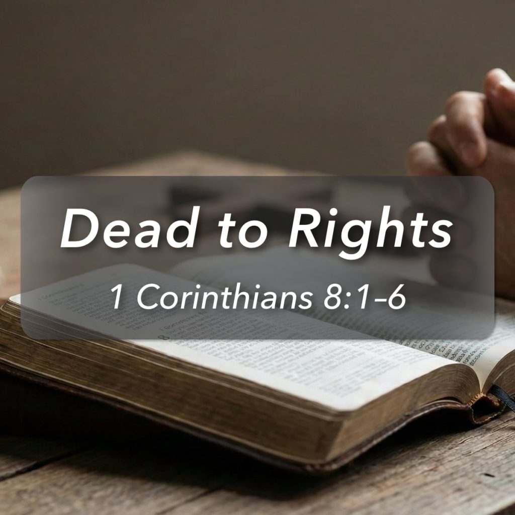 Dead to Rights, Part 1