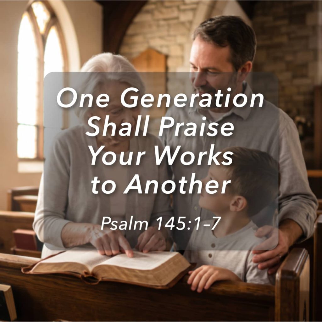 One Generation Shall Praise Your Works to Another episode artwork